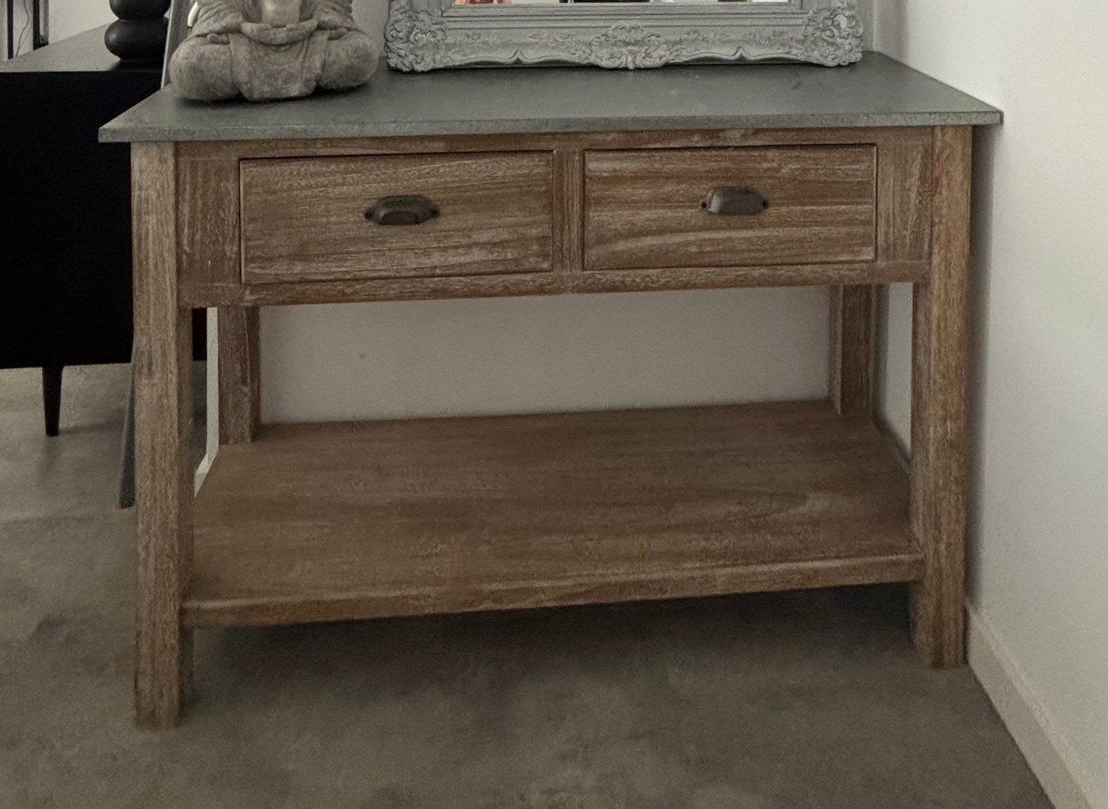 Houten console | Maisons du Monde, Ophalen, Gebruikt, 25 tot 50 cm, 100 tot 150 cm