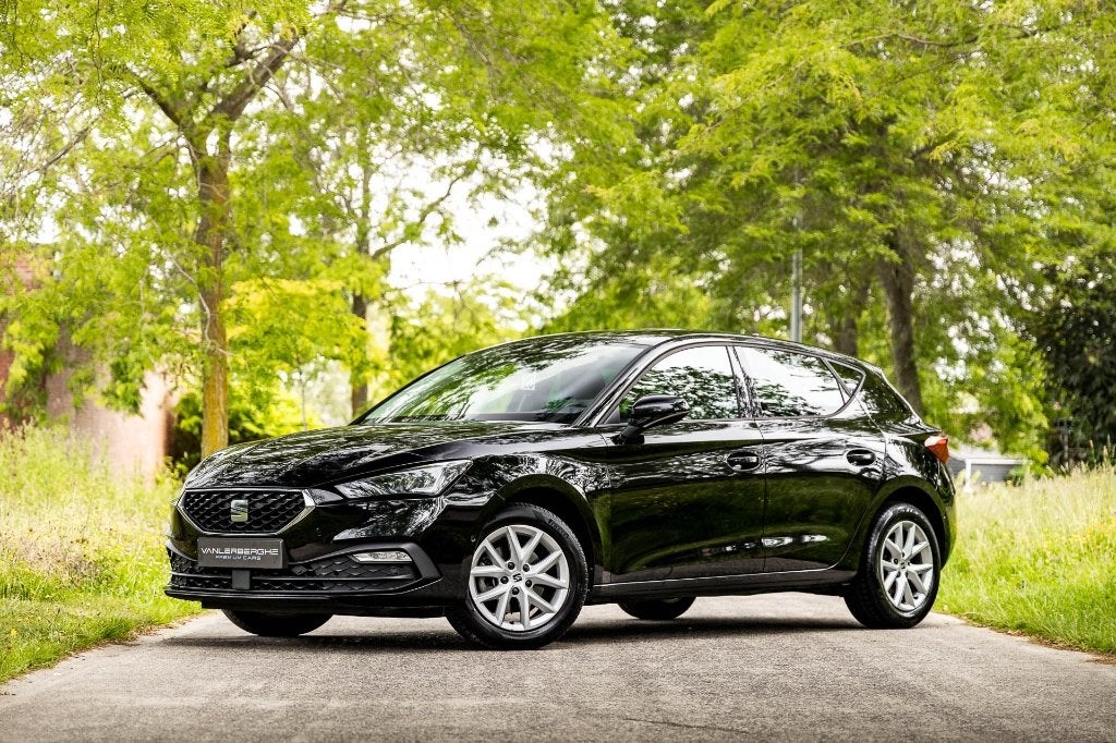 Seat Leon 1.0 eTSI Automaat * Navi * Leder * PDC * DAB, Autos, Seat, Achat, Entreprise, Leon, Entretenue par le concessionnaire