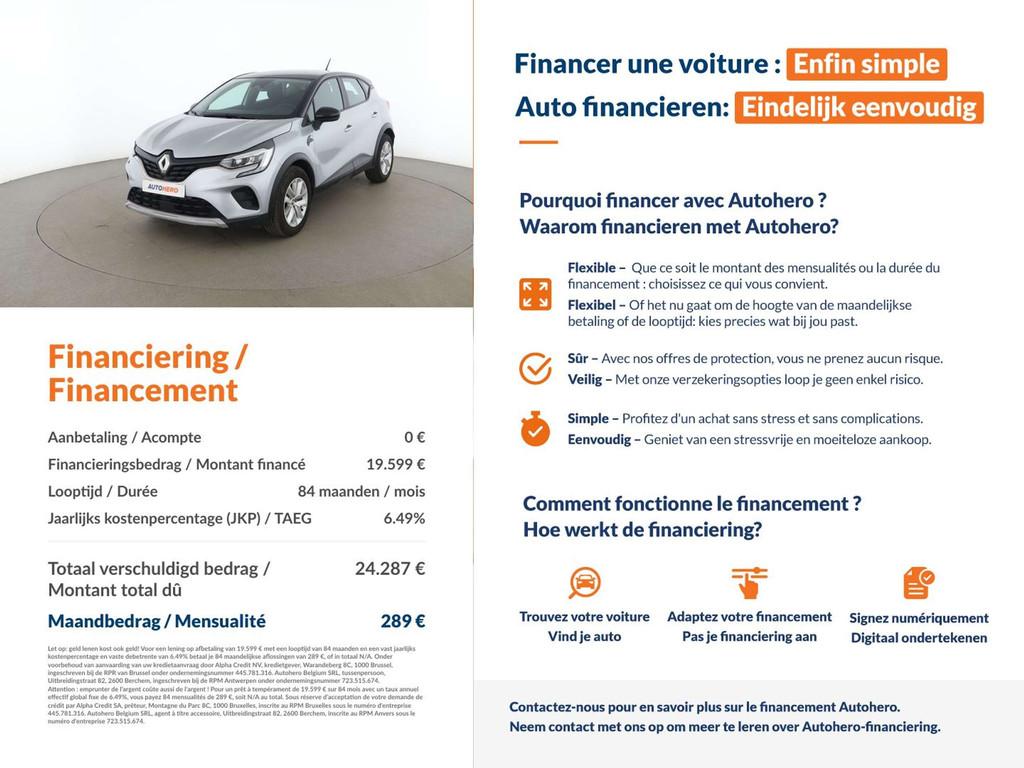 Renault Captur 1.3 TCe Mild-Hybrid Business Edition, Autos, Renault, Achat, Euro 6, https://public.car-pass.be/vhr/34108661-2749-42b0-a353-fb5c37814444