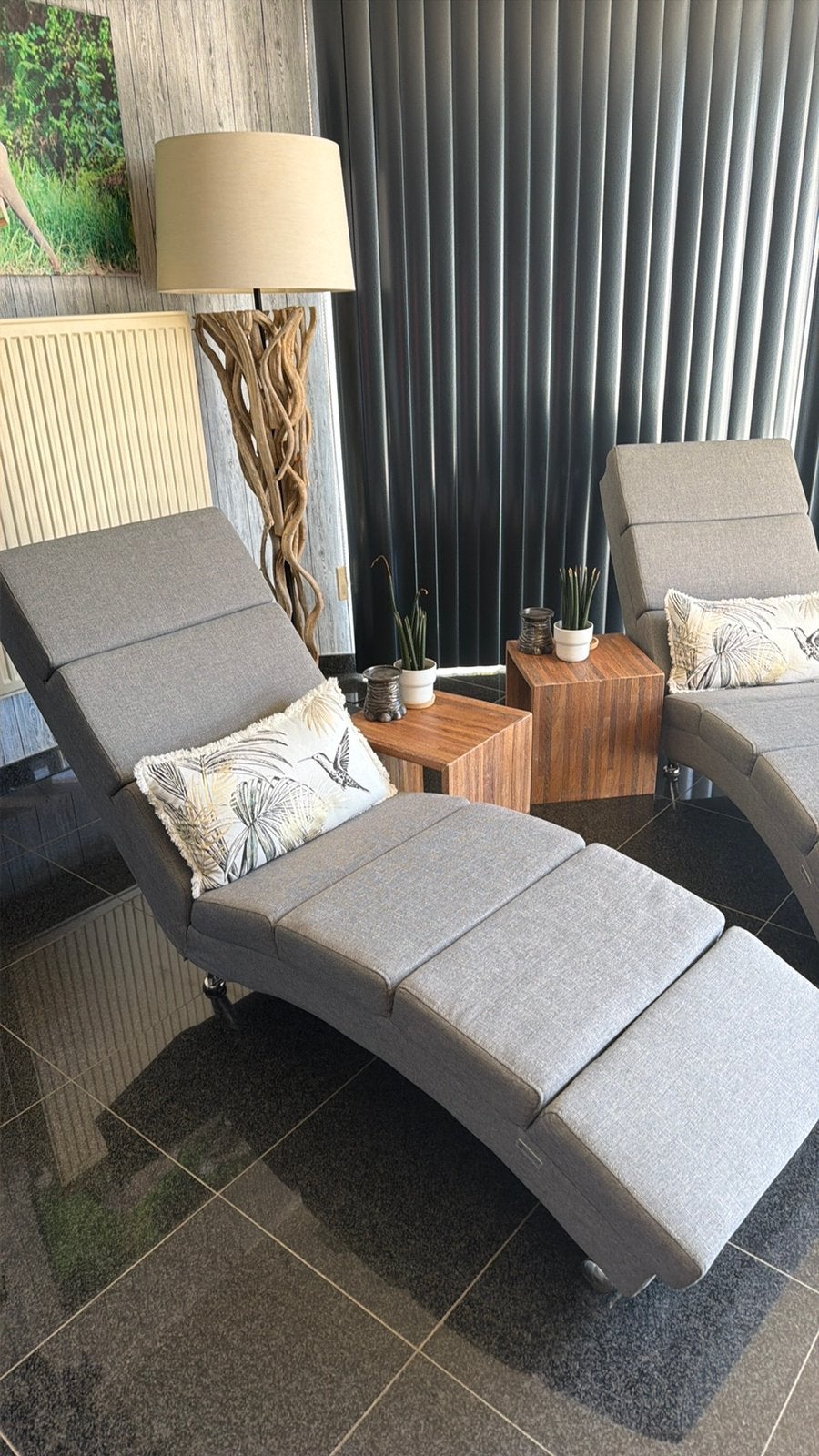 Chaise longue, look luxueux et couchage confortable, Enlèvement, Comme neuf