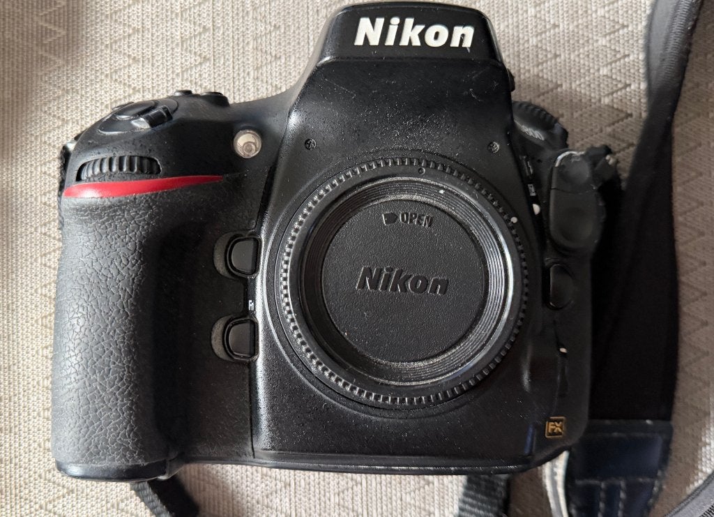 NIKON D800 + Batterijgrip MB-D12 in zeer goede staat, Audio, Tv en Foto, Fotocamera's Digitaal, Gebruikt, Spiegelreflex, 36 megapixels