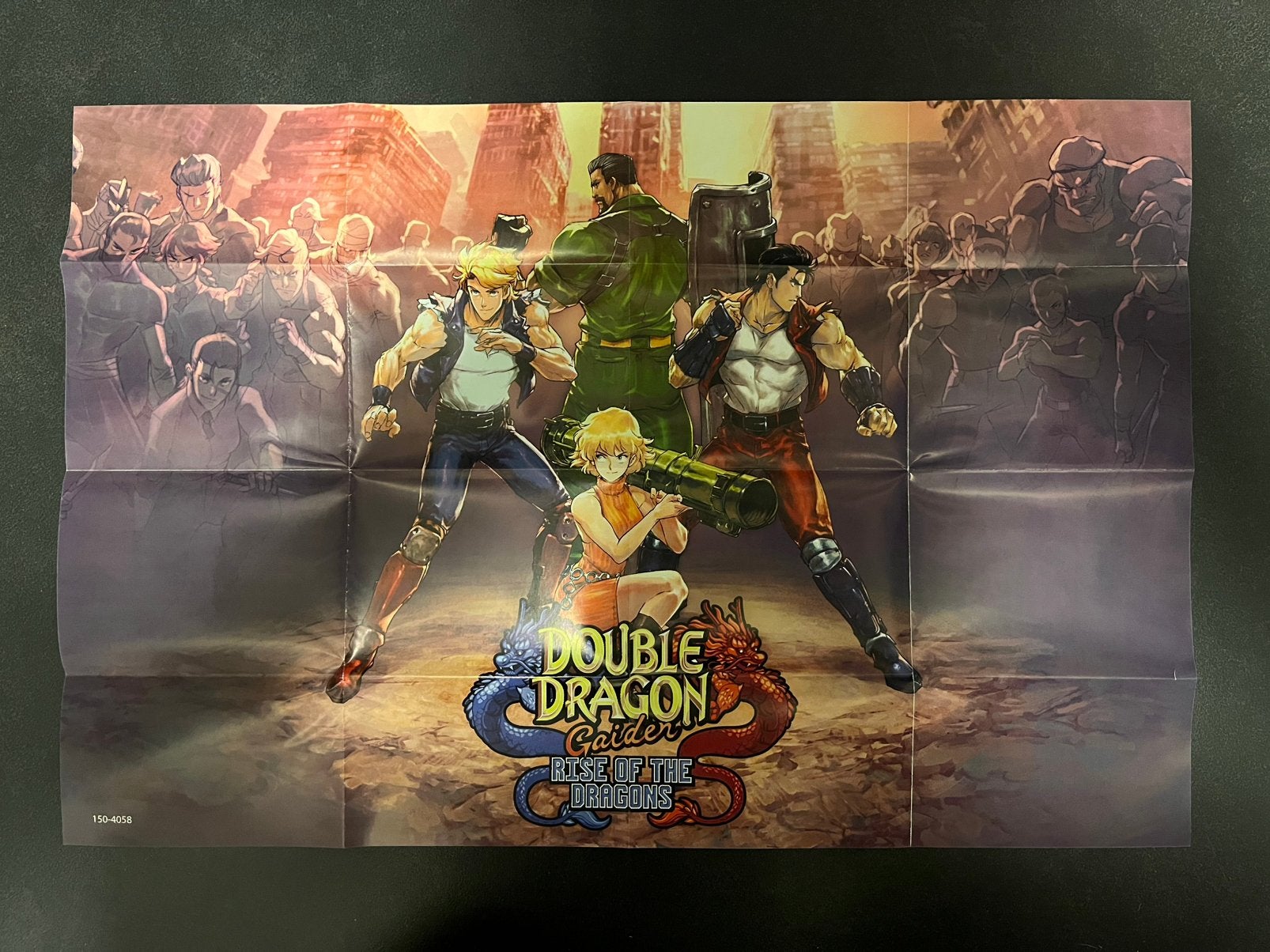 Double Dragon Gaiden - Rise O/T Dragons (Poster + Stickers), Ophalen of Verzenden, Zo goed als nieuw