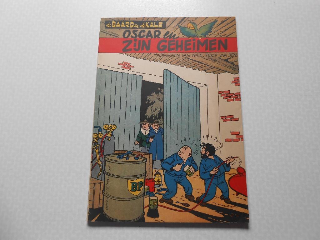 Baard en Kale 3 Oscar en zijn geheimen 1955 1 ste druk., Boeken, Stripverhalen, Eén stripboek, Ophalen of Verzenden, Zo goed als nieuw