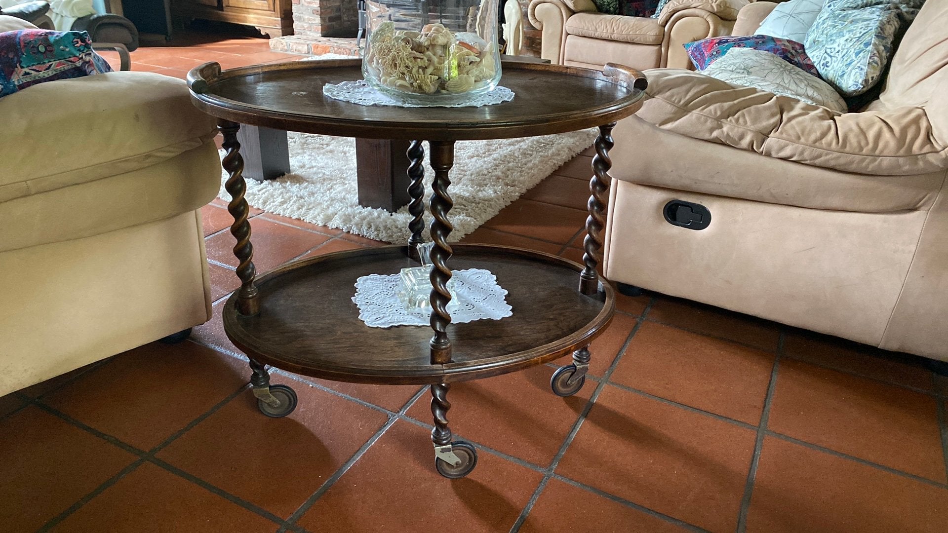 Antieke trolley, Huis en Inrichting, Ophalen, Zo goed als nieuw