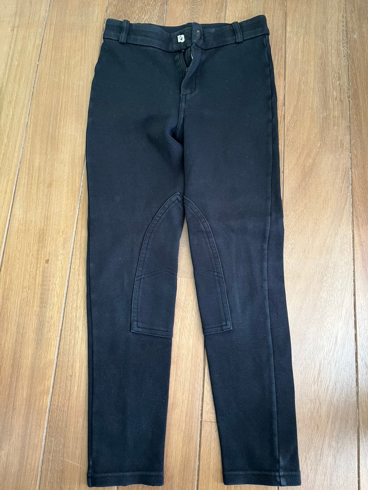 Paardrijbroek Decathlon 133/142, Dieren en Toebehoren, Paardrijkleding, Ophalen, Gebruikt, Zwart, Overige maten