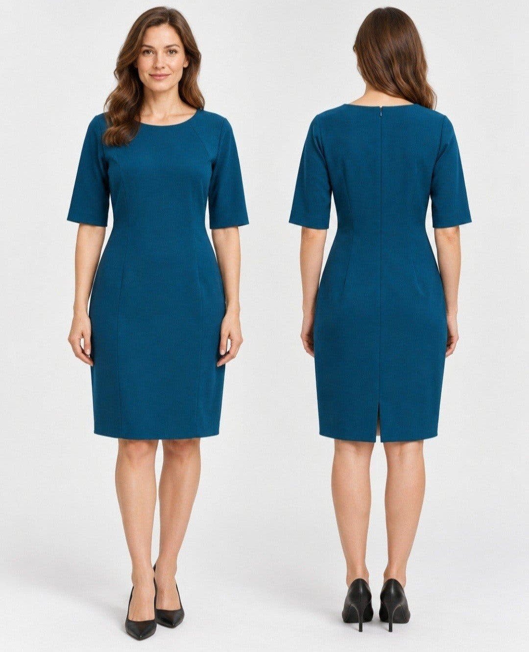 United colors of Benetton Jurk Maat M - Topstaat✨️✨️, Maat 38/40 (M), Blauw, Benetton, Ophalen of Verzenden