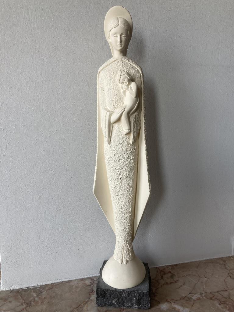 Beeld Maria van S. Bernardini (46 cm), Antiquités & Art, Enlèvement ou Envoi