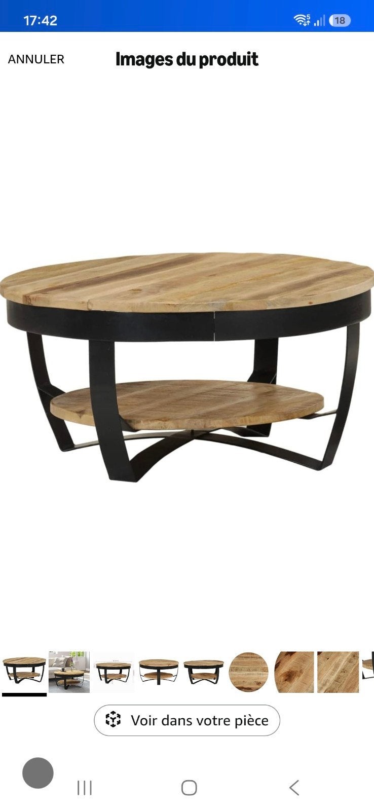 Tafel in de woonkamer, Ophalen
