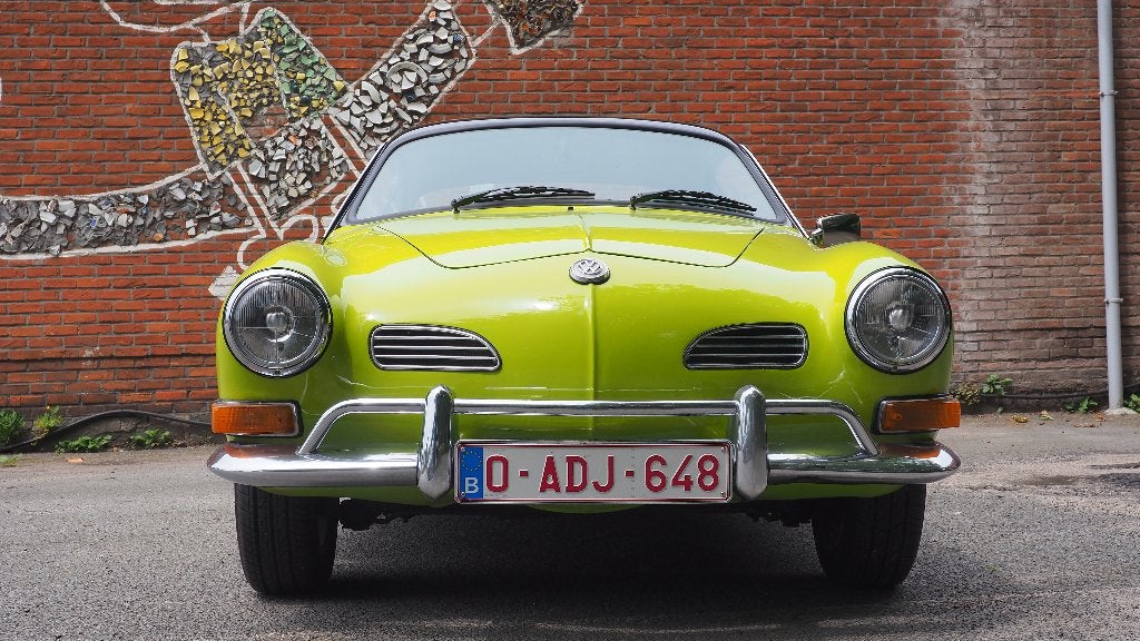 volkswagen karmann ghia, Auto's, Achterwielaandrijving, Zwart, Handgeschakeld, 2 deurs