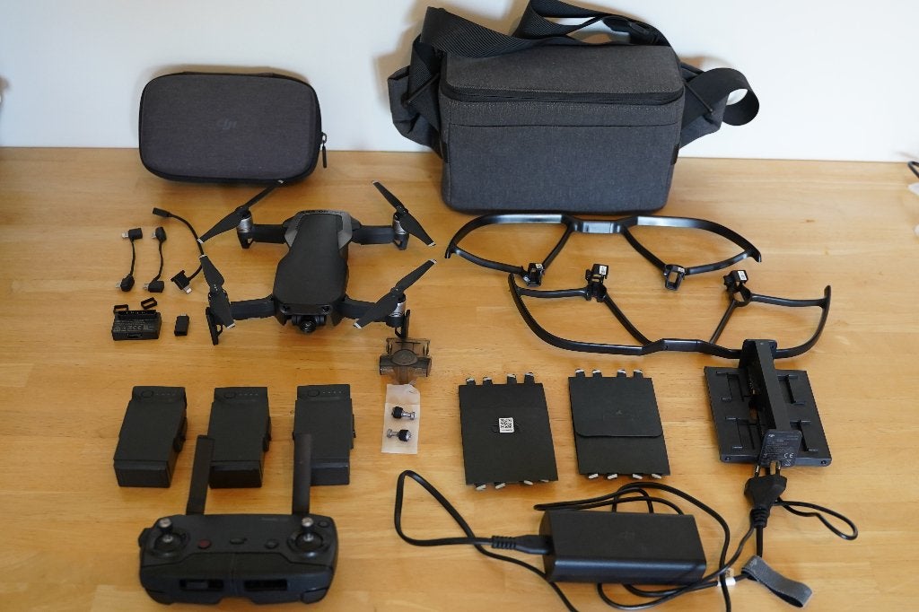 Combo DJI Mavic Air Fly Plus, TV, Hi-fi & Vidéo, Drone avec caméra, 250 à 900 g, Enlèvement ou Envoi, 1 à 5 km