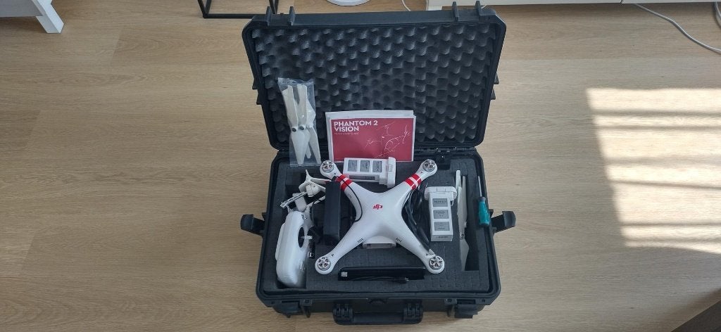 dji Phantom 2 Vision, TV, Hi-fi & Vidéo, 100 à 1000 m, Sans caméra, Comme neuf, Retour au point de départ