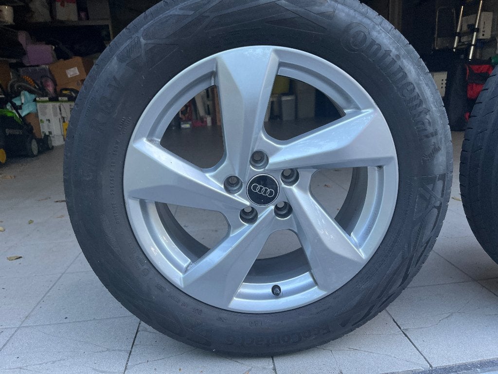 4 JANTES ORIGINALES AUDI Q3 F3, Autos : Pièces & Accessoires, Pneus & Jantes, Pneus et Jantes, Véhicule de tourisme, Pneus été