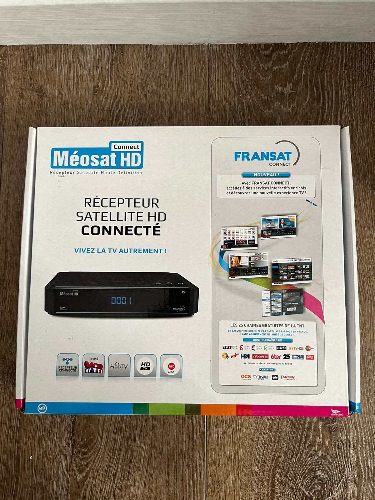Nieuwe Fransat-ontvanger (nooit geïnstalleerd), Audio, Tv en Foto, Schotelantennes, Ophalen of Verzenden, Zo goed als nieuw