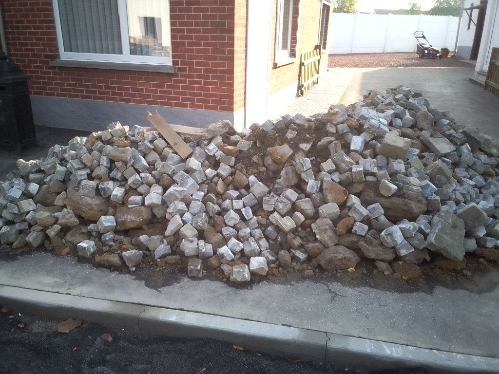 Pavés à vendre !, Utilisé, Enlèvement, Pierre naturelle, 5 à 10 m²