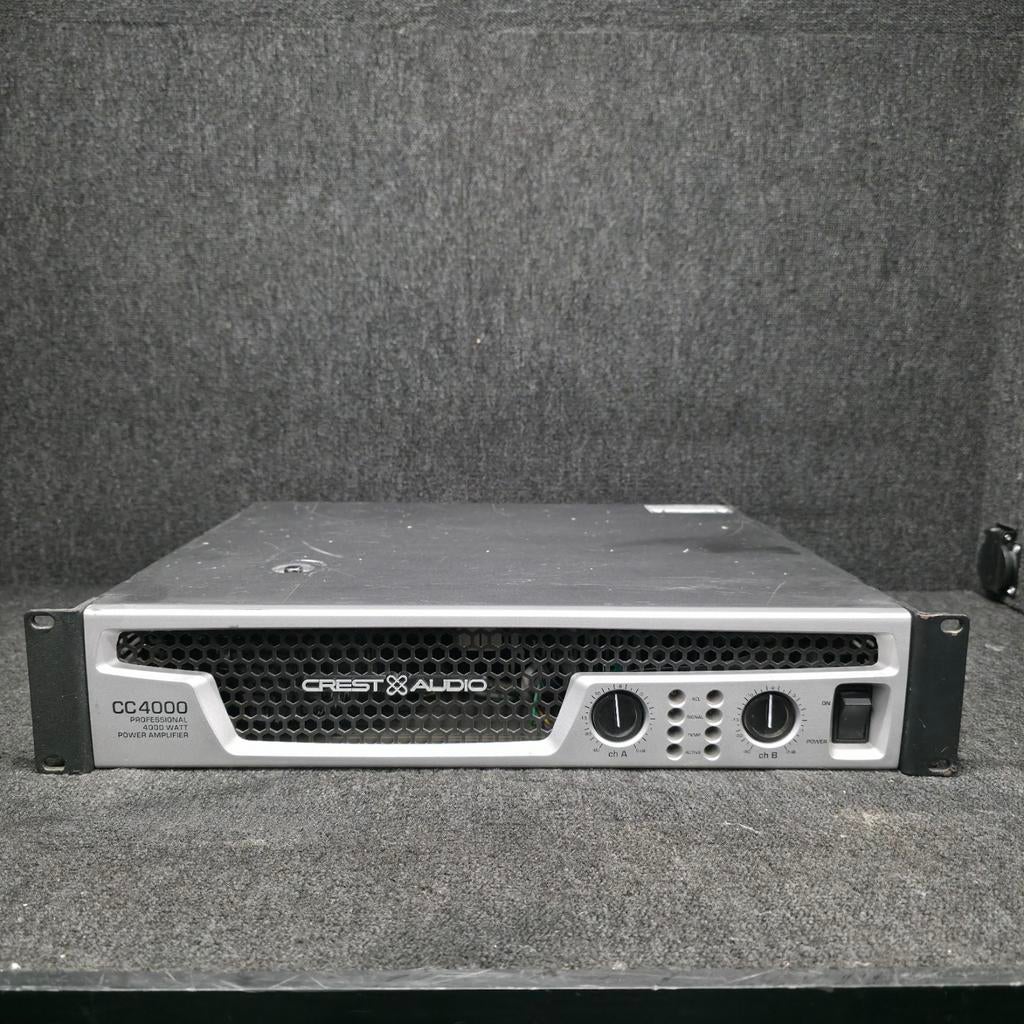 CREST CC4000 versterker 4000 watt, Audio, Tv en Foto, Luidsprekerboxen, Ophalen of Verzenden