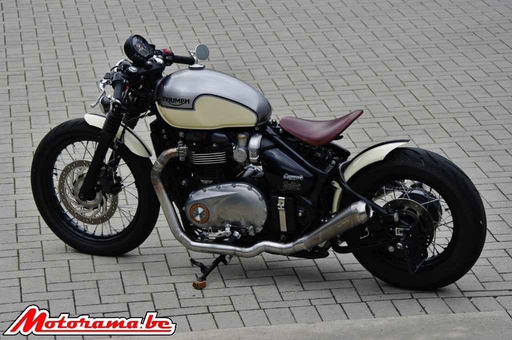 Triumph Bobber 1200 - 2019 - 1500 km @Motorama, Motoren, 2 cilinders, Occasion, Bedrijf, Meer dan 35 kW