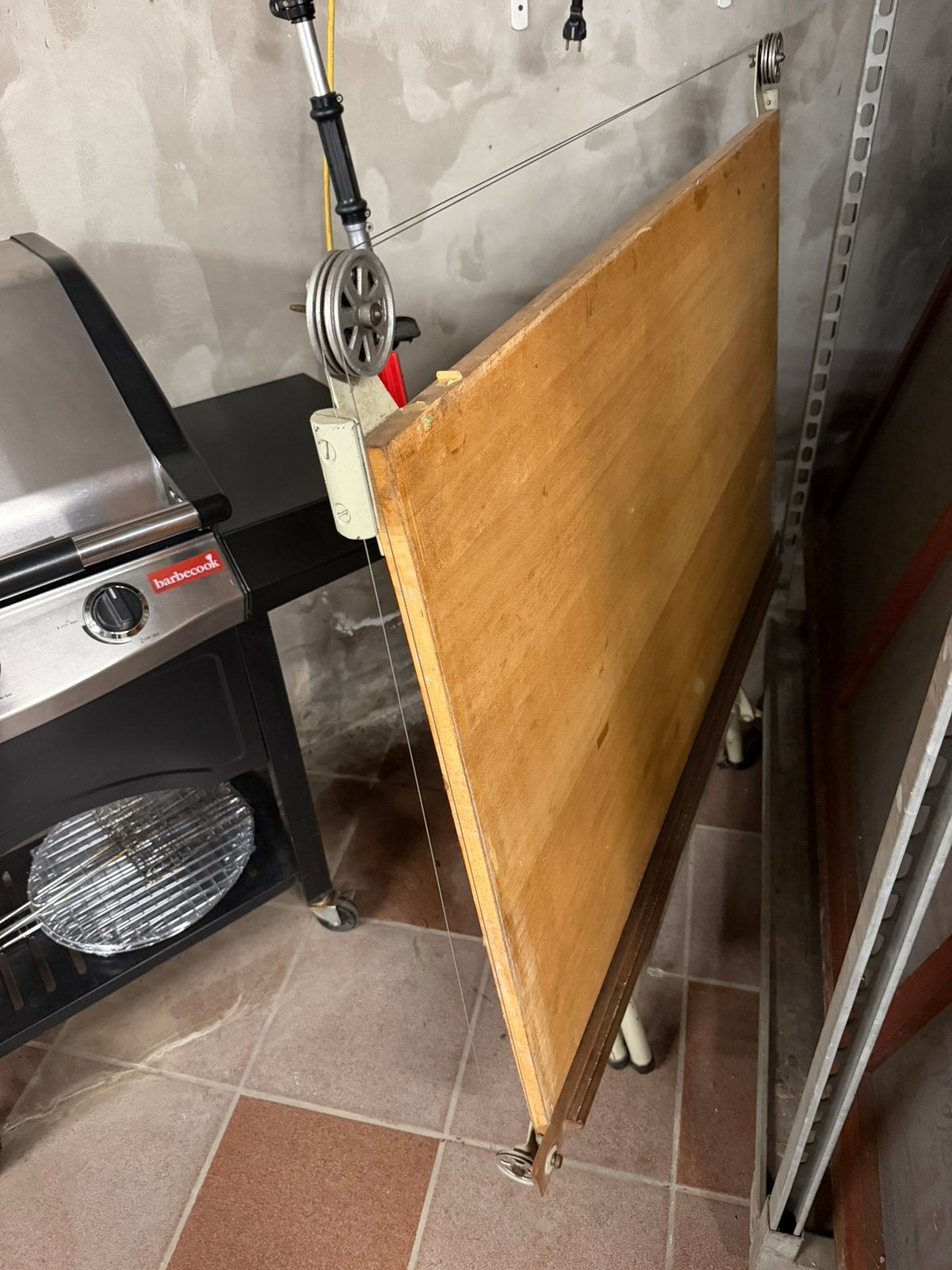 Tekentafel en hestelbare stoel, Ophalen, Zo goed als nieuw