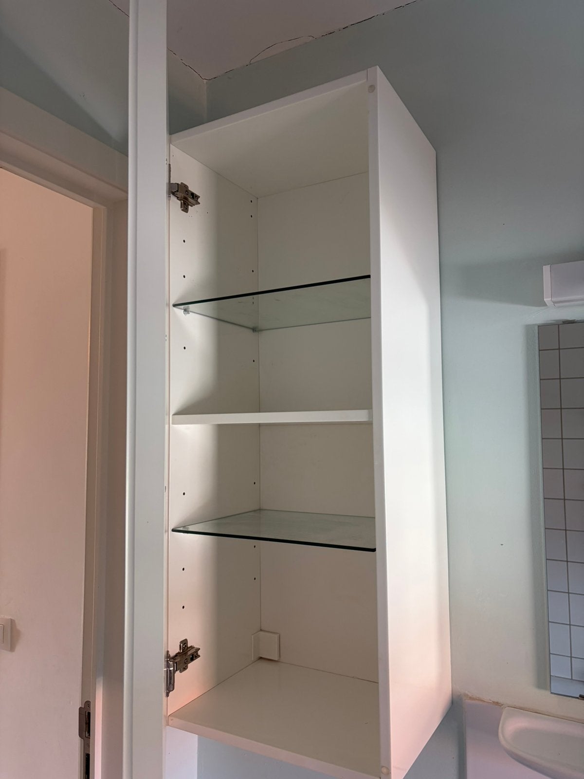 2x hangend badkamermeubel, Ophalen, Zo goed als nieuw