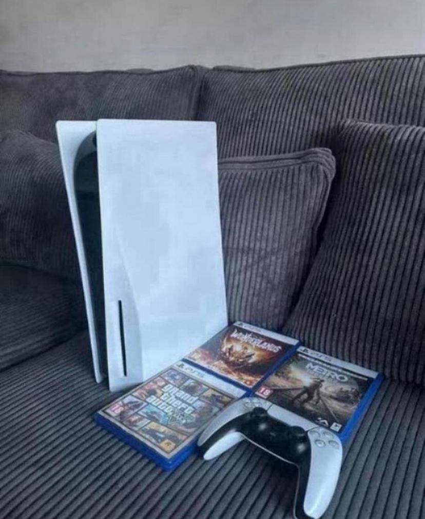 Ps5 disc, Ophalen of Verzenden, Zo goed als nieuw, Playstation 5