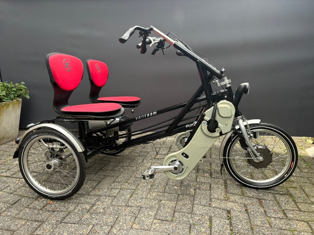 fun2go Van Raam cube duofiets richtingaanwijzers+garantie, Fietsen en Brommers, Ophalen, Zo goed als nieuw, Overige typen, Fun2go van raam