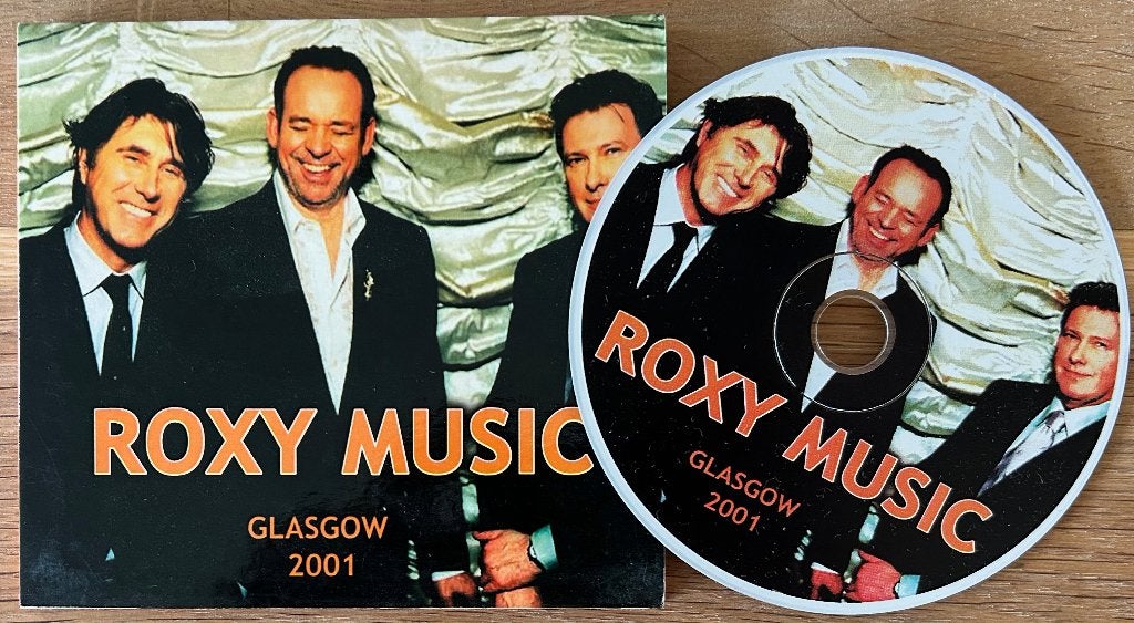 ROXY MUSIC - Live in Glasgow 2001 ( CD ), Enlèvement ou Envoi, Album live, Digipak, Comme neuf