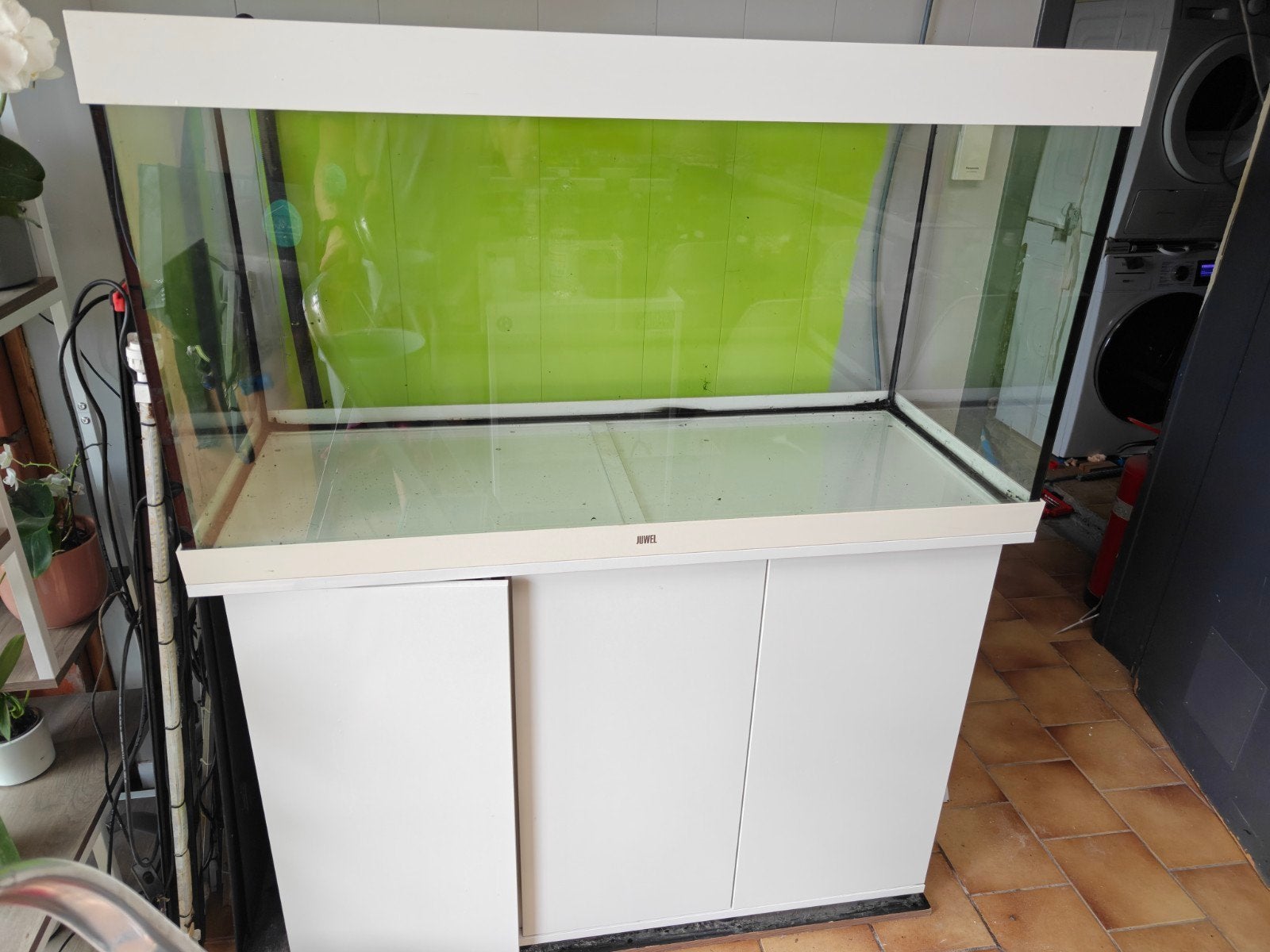 Juwel rio 350 + kast wit hoogglans., Dieren en Toebehoren, Ophalen, Filter, Fluval