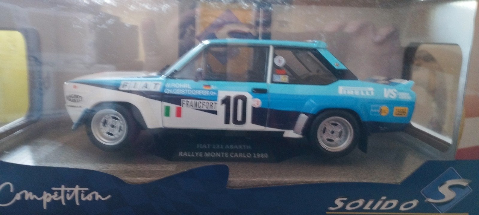 Fiat 131 abarth, Enlèvement ou Envoi, Neuf, Voiture, Solido