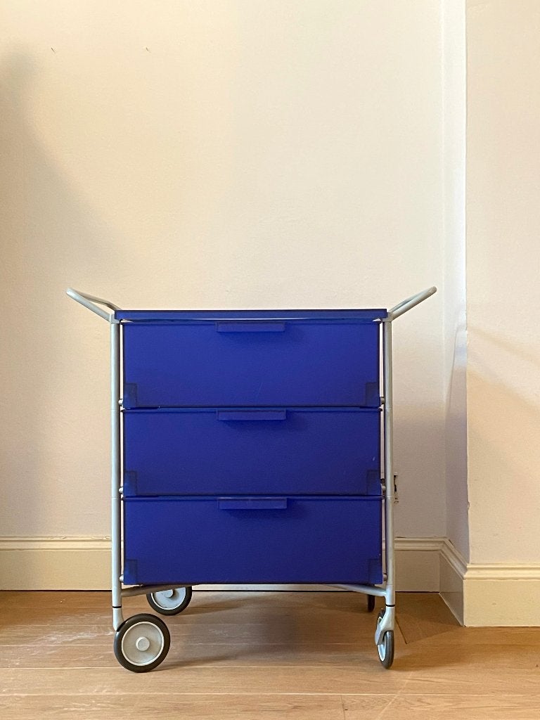 Kartell Mobil 3 Containers 2stuks, Kunststof, Gebruikt, 3 of 4 laden, Minder dan 100 cm
