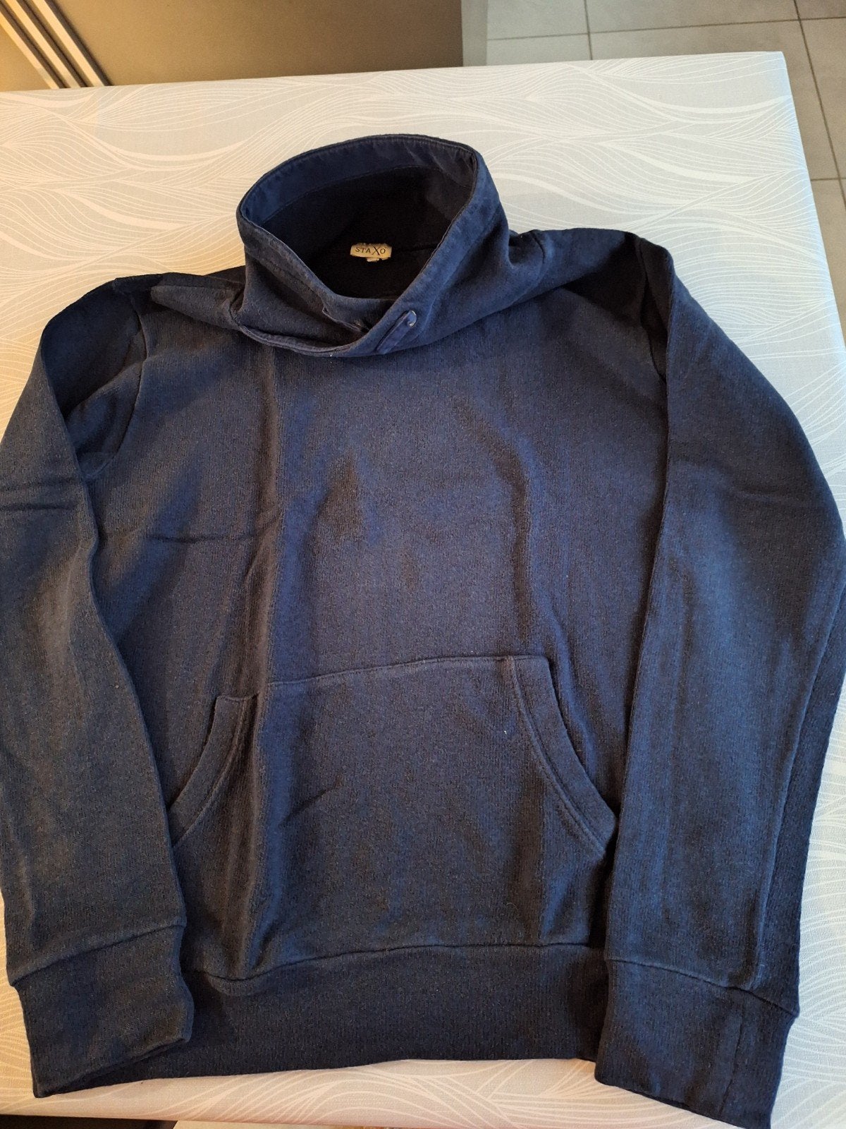 Donkerblauwe trui StaXo maat 14 jaar, Enfants & Bébés, Garçon, Enlèvement ou Envoi, Pull ou Veste, StaXo