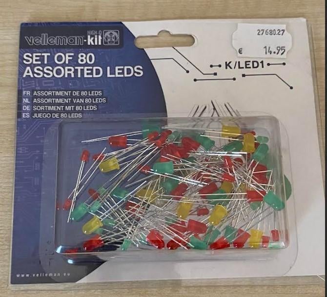 Velleman 80 leds, Enlèvement ou Envoi, Neuf