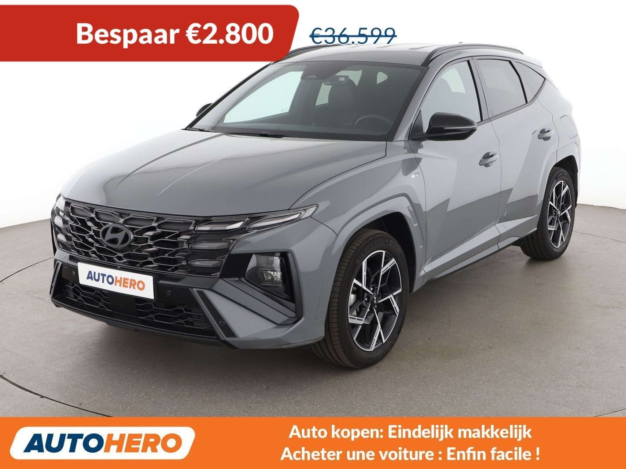Hyundai Tucson 1.6 T-GDI Hybrid N Line Executive 2WD, Autos, Argent ou Gris, Achat, https://public.car-pass.be/vhr/dd3ecc19-8c20-4238-b447-83c323ee8c74