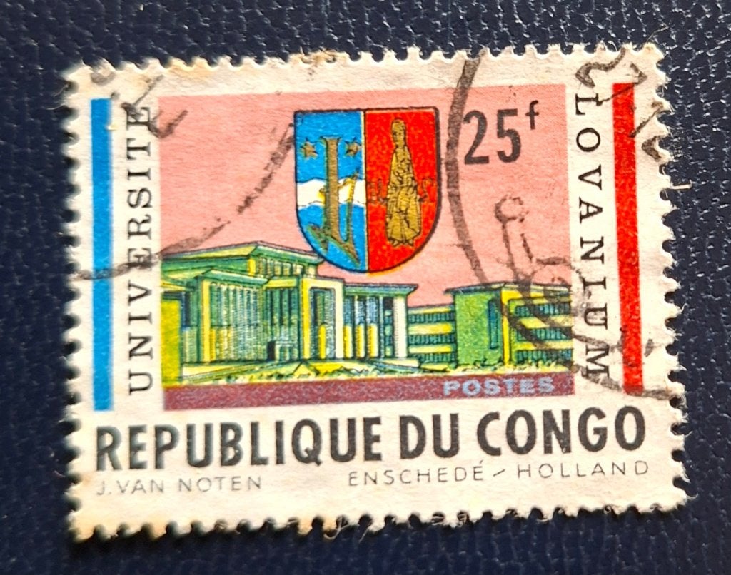 Postzegel Republiek Congo OBP 527, gestempeld., Ophalen of Verzenden, Gestempeld