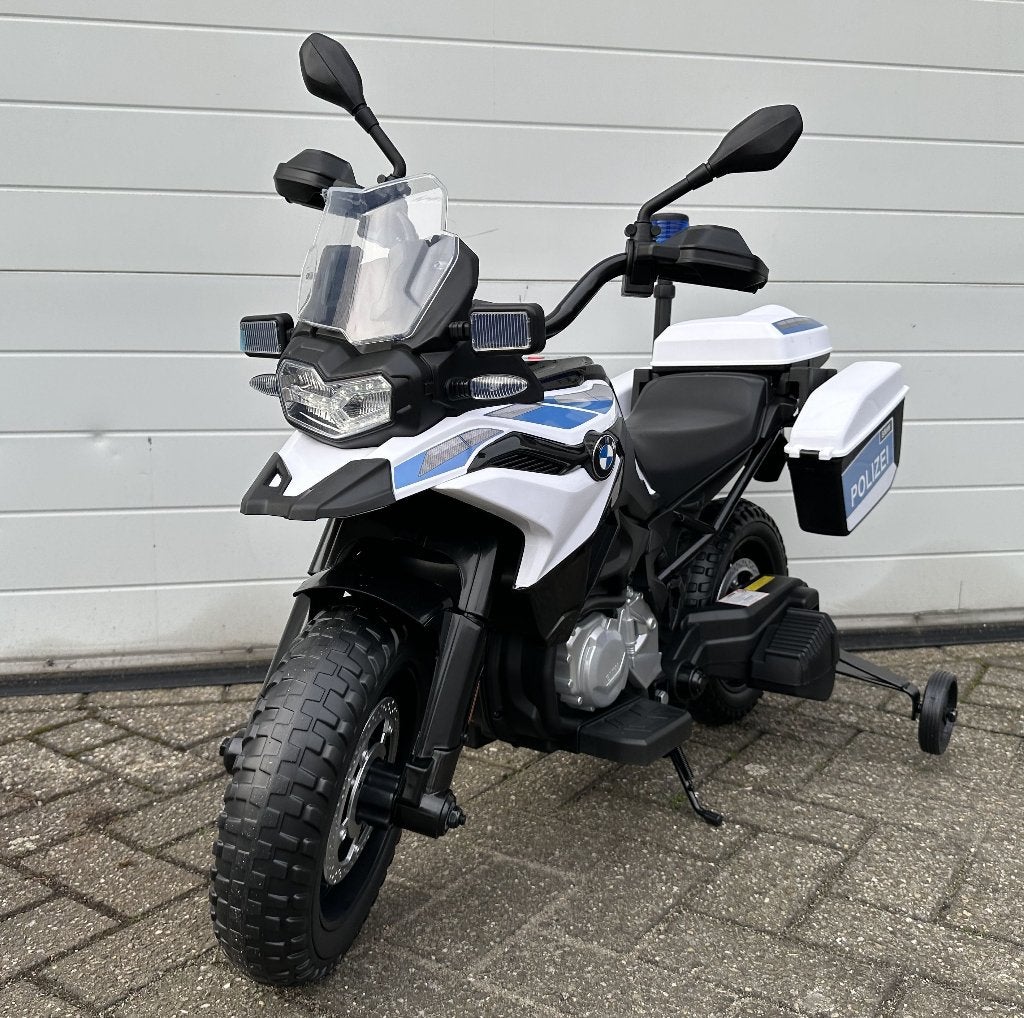 Kinder Motor BMW F850 GS Polizei 12v - Rubberband - Sirene, Ophalen of Verzenden, Nieuw, Overige typen