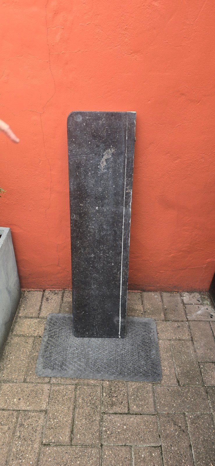 schouw of venstertablet in natuursteen, Enlèvement