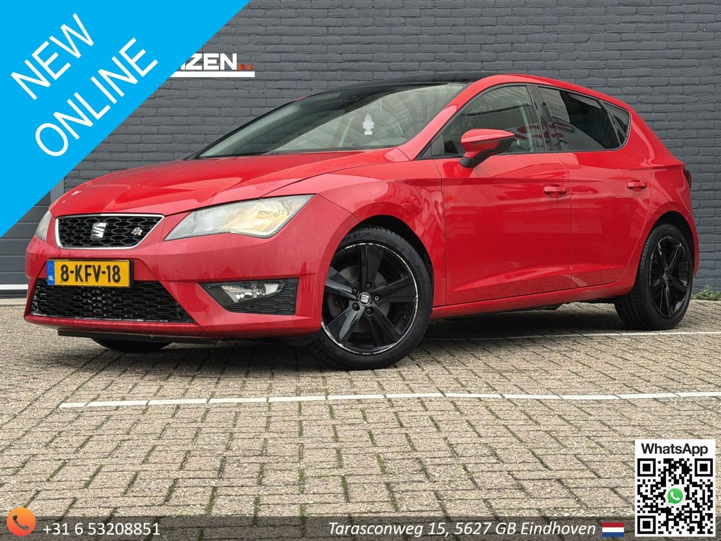 Seat Leon 1.4 TSI FR, Auto's, 90 kW, Zwart, Leon, Bedrijf