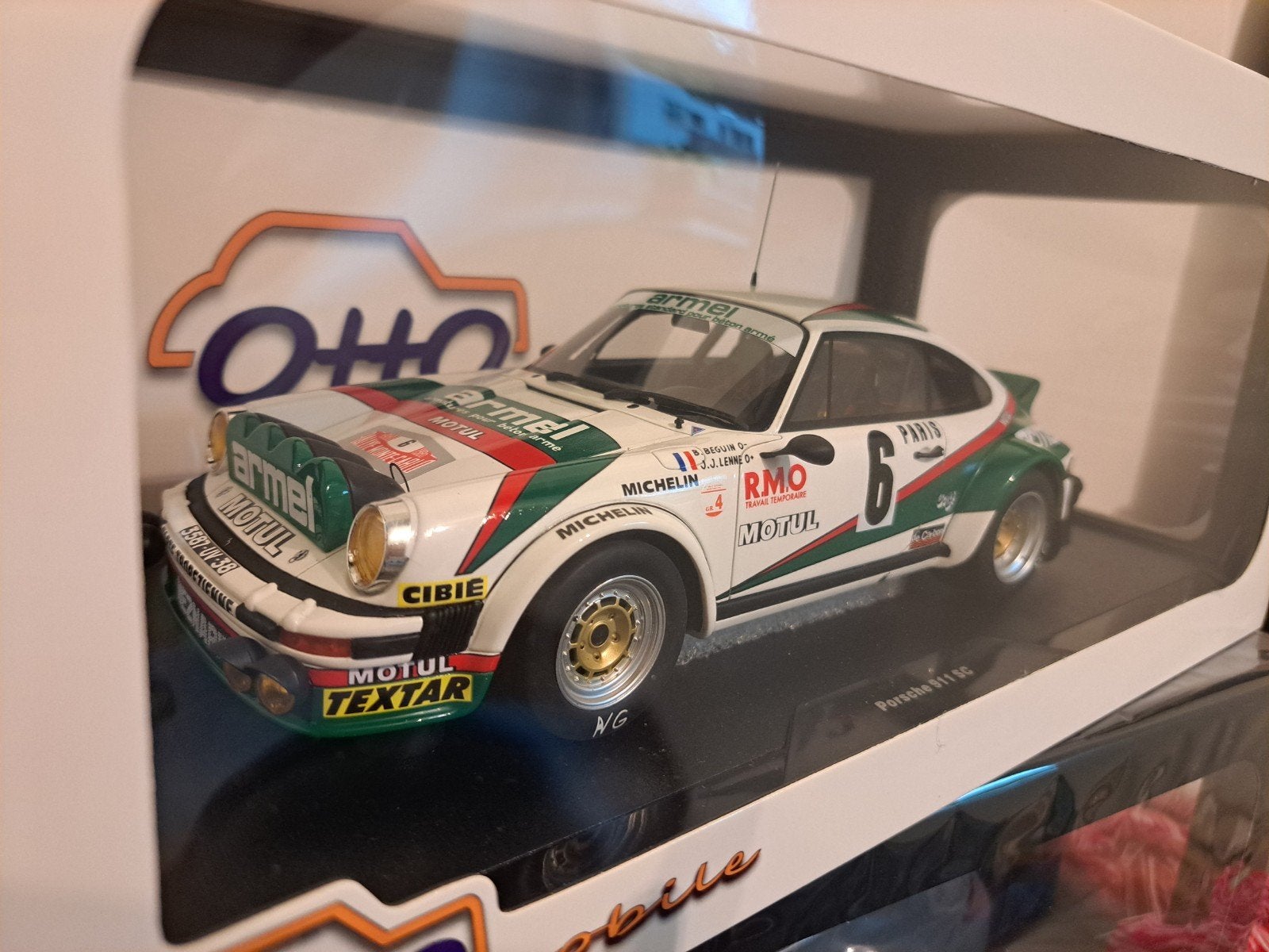 Porsche 911 SC Gr.4 Monte Carlo OT1295 OTTO 1/18 Neuve, Enlèvement ou Envoi, Neuf, Voiture, Autres marques