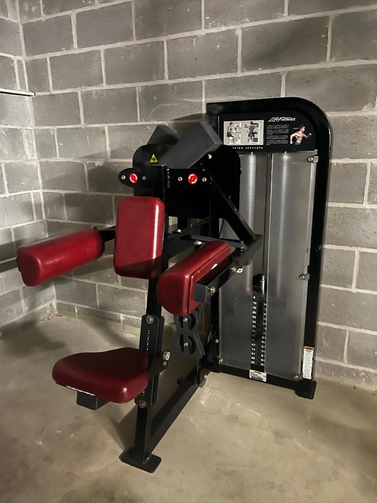 Life Fitness Pro 2 zijwaartse verhoging, Sport en Fitness, Fitnessapparatuur, Ophalen of Verzenden, Gebruikt, Metaal, Overige typen