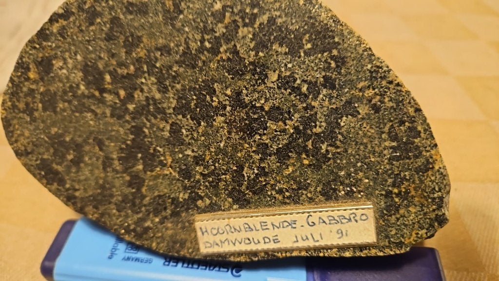 zwerfkei steen geslepen Hoornblende Gabbro, Tuin en Terras, Grind, Keien en Split, Ophalen of Verzenden, Nieuw, Kei