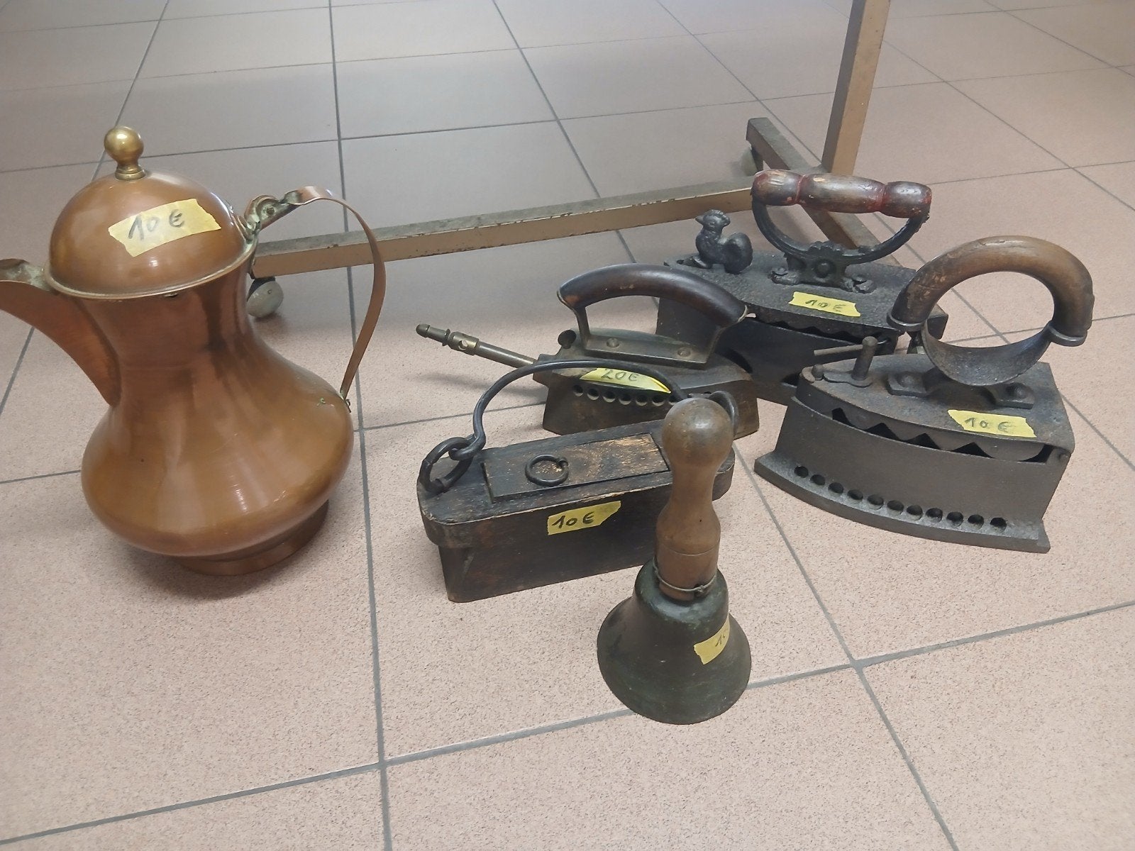 oude strijkbouten, Antiek en Kunst, Antiek | Brons en Koper, Ophalen