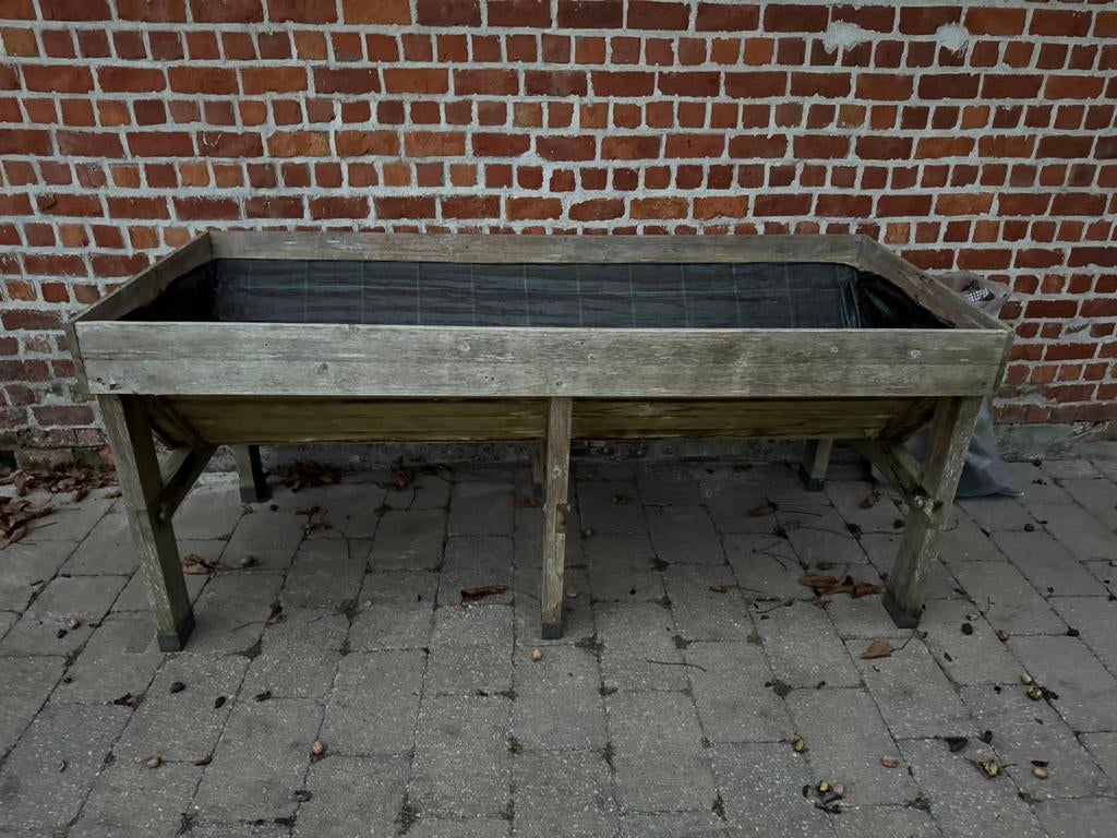 Verhoogde kweektafel/kruidenbak, Tuin en Terras, Kweekspullen, Ophalen, Zo goed als nieuw, Kweektafel