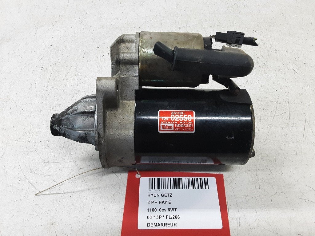 DÉMARREUR Hyundai Getz (01-2002/12-2010) (36100-02550), Mevr. I. Hauben, Utilisé, Hyundai, Rue de l'Espoir 34 34
4030  GRIVEGNÉE, BE