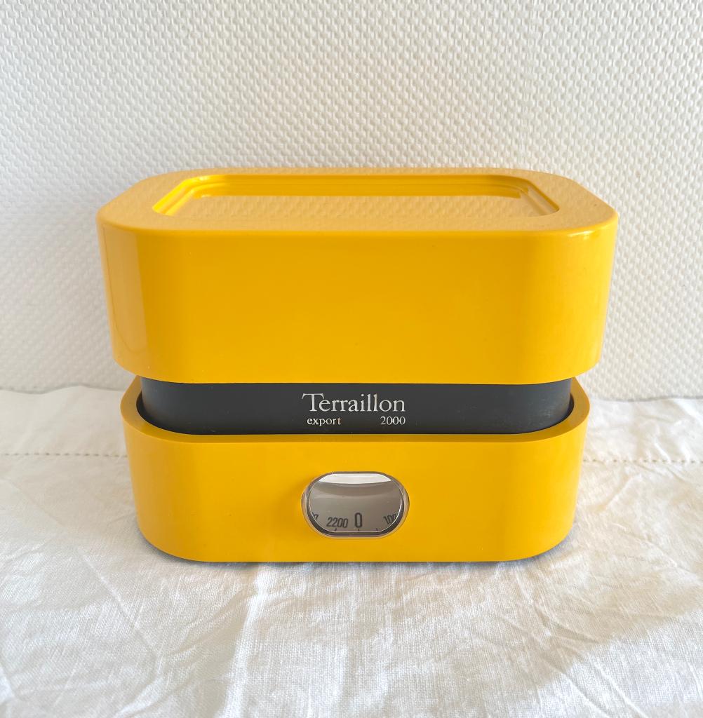 Balance jaune Terraillon 2000, Electroménager, Balances, Utilisé, Analogique, Balance de cuisine, 1 à 500 grammes, Moins de 10 kg