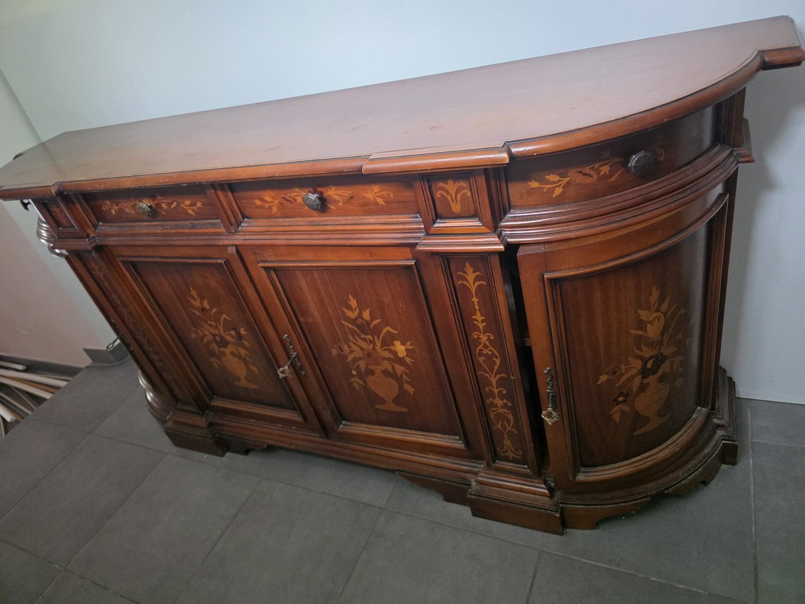 Gratis dressoir af te halen in Steendorp temse, 200 cm ou plus, Vintage, Enlèvement, Utilisé