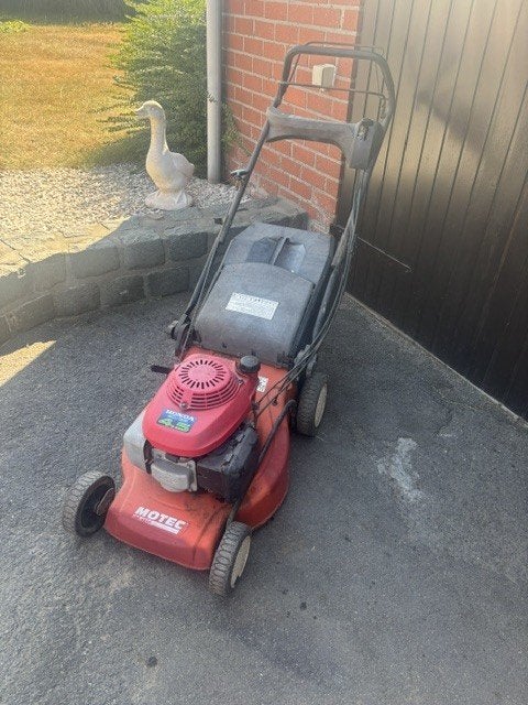 grasmaaier benzine zelftrekker Motec HONDA 4,5pk 48cm, Jardin & Terrasse, Tondeuses à gazon, Enlèvement