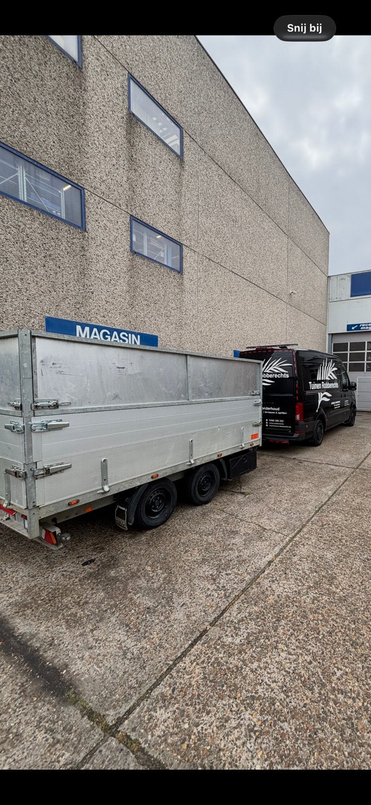 Bw trailer kip remork, Enlèvement, Comme neuf