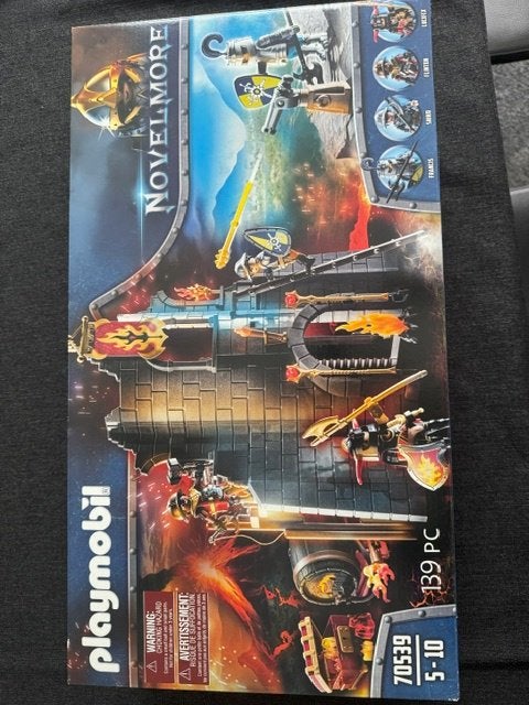 PLAYMOBIL Novelmore 70539 Burnham Raiders Vuurruïne – NIEUW, Kinderen en Baby's, Complete set, Nieuw, Ophalen of Verzenden, Kasteel/Fort
