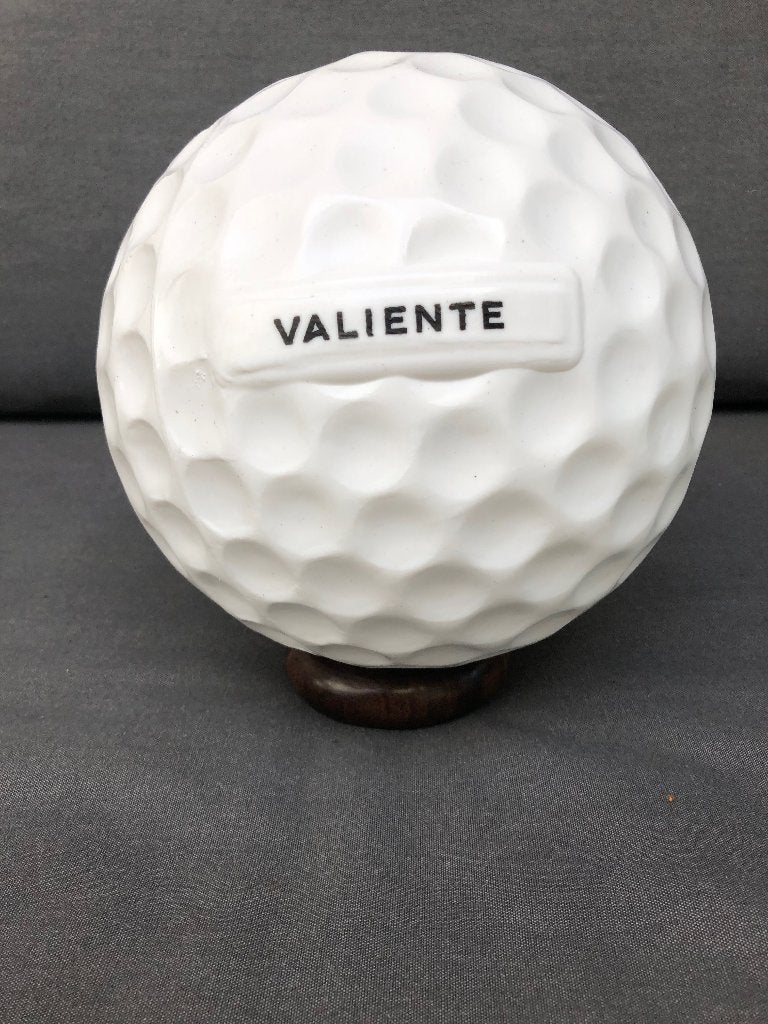 Decoratie golfbal valiente, Ophalen