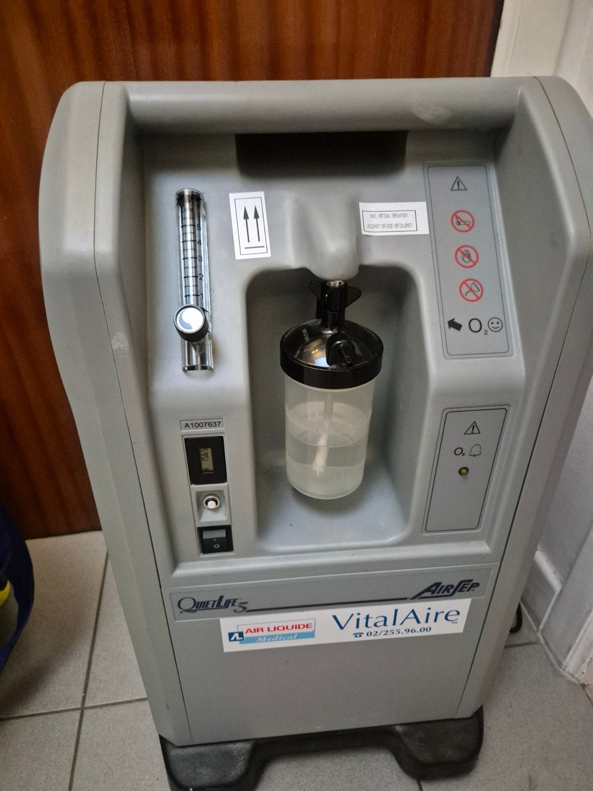 Te koop: AirSep QuietLife 5 zuurstofconcentrator., Bricolage & Construction, Compresseurs, Enlèvement