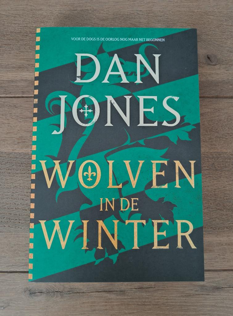 Crécy trilogie 2 - Wolven in de winter - Dan Jones, Boeken, Historische romans, Ophalen, Nieuw, Dan Jones
