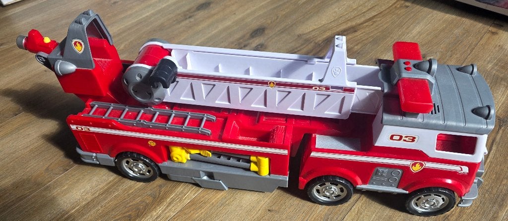 Paw Patrol Brandweerwagen, Ophalen, Gebruikt